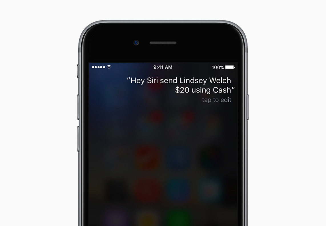 Siri gets serious about payments