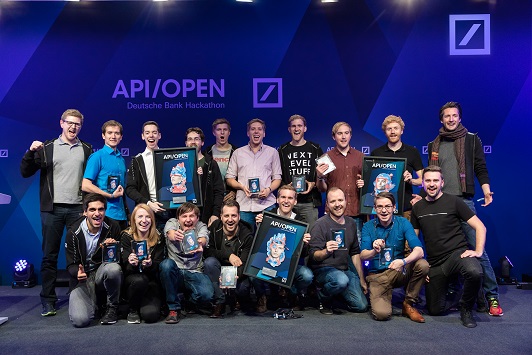 Deutsche Bank hackathon winners