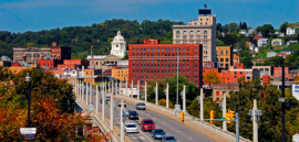 Fairmont, West Virginia, home of MVB Bank
