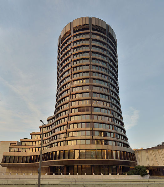 Bank for International Settlements HQ, Basel. Image source: Taxiarchos228, Wikimedia Commons