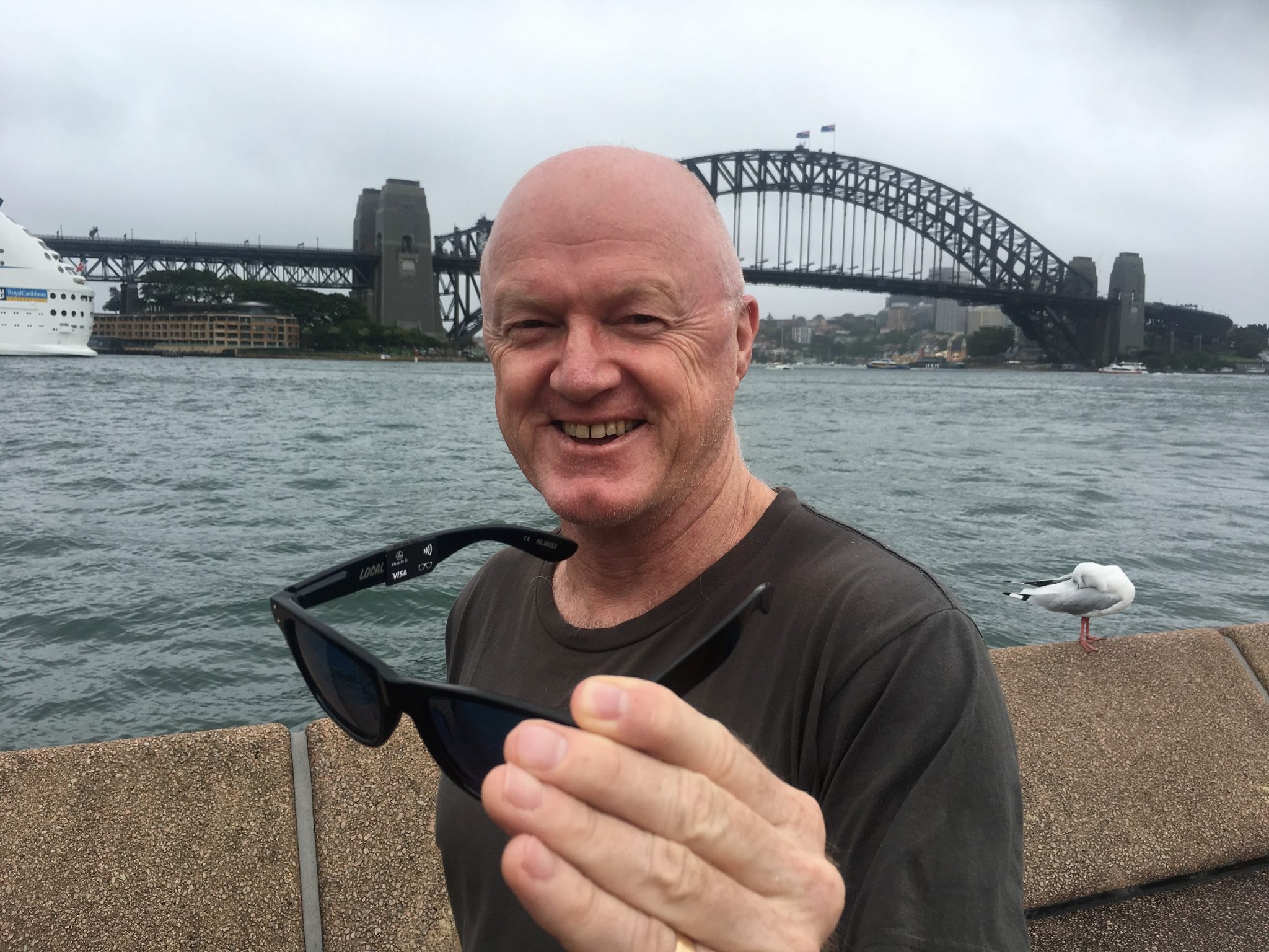 Inamo founder Peter Colbert with WaveShades