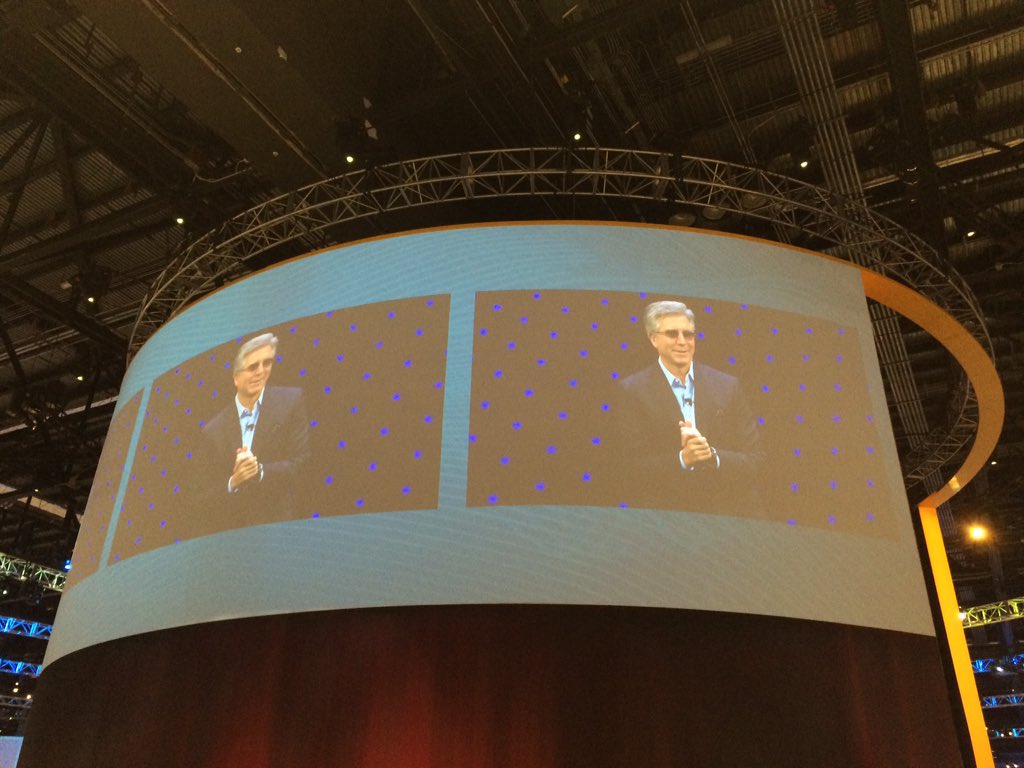 Bill McDermott, CEO of SAP at its annual Sapphire conference in Florida