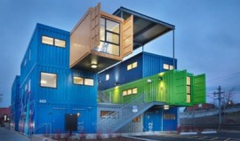 Shipping containers... reimagined. Image source: Pinterest 