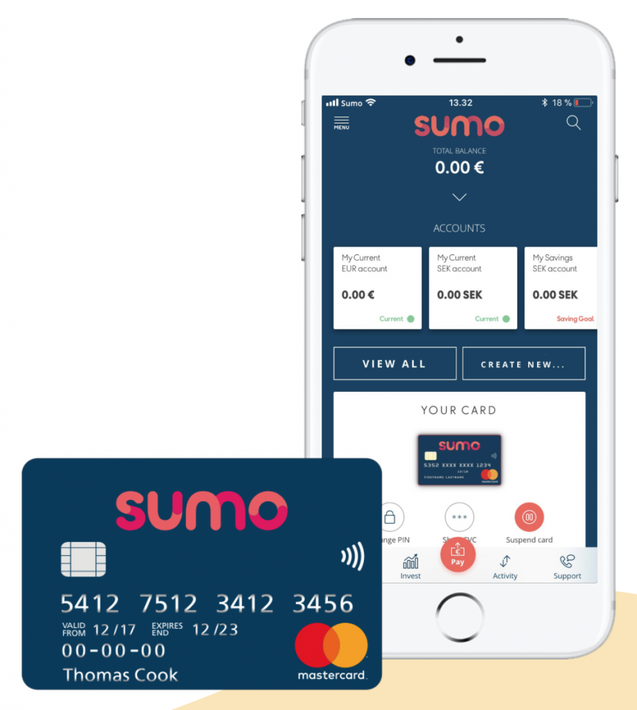 the first ever mobile banking app designed for holidays