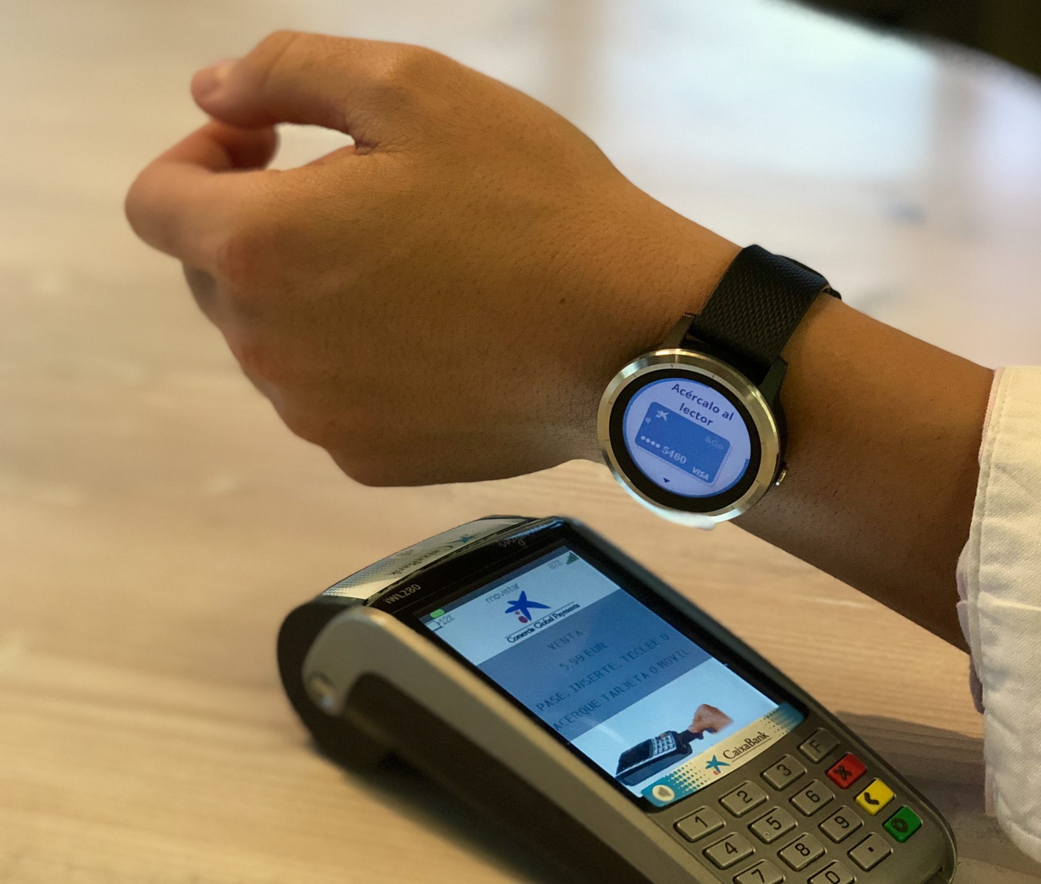 Hold sammen med Puno Tilladelse CaixaBank and Visa take it up a watch with Garmin Pay - FinTech Futures