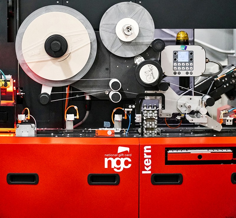 A Kern gift card fulfilment machine used by NGC (Photo credit: @ryanpisha)