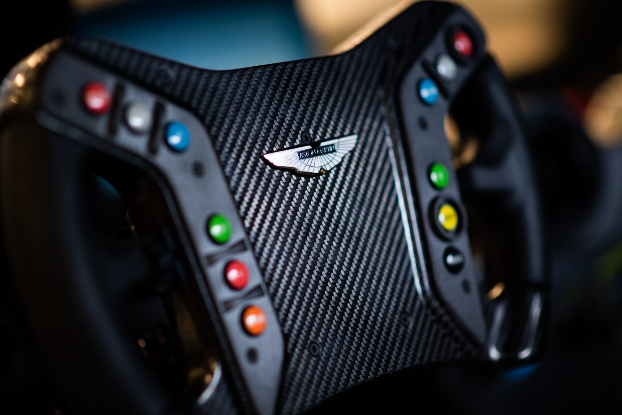 Aston Martin Cognizant Formula 1 steering wheel