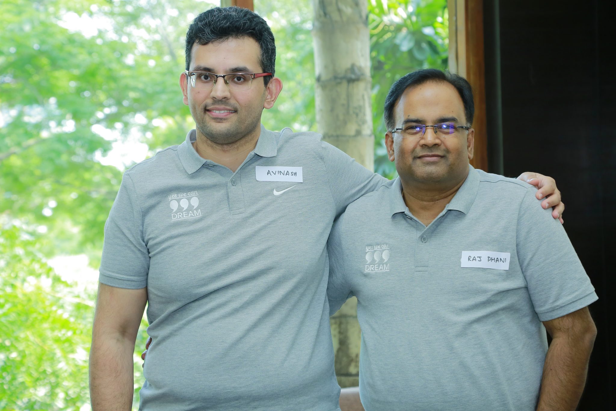 Zaggle's CEO Avinash Godkhindi and chairman Raj N Phani