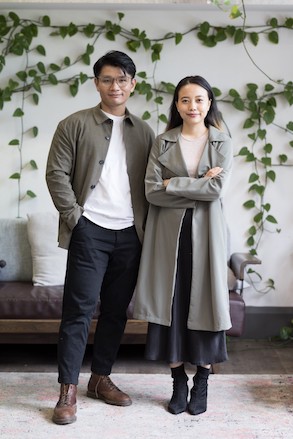 Hello Clever co-founders Caroline Tan and Gavin Nguyen. Image source: Hello Clever