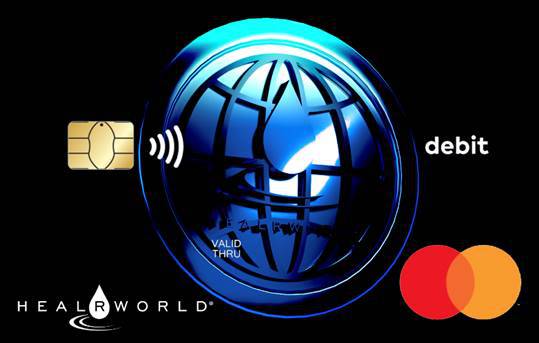 HealRworld debit card