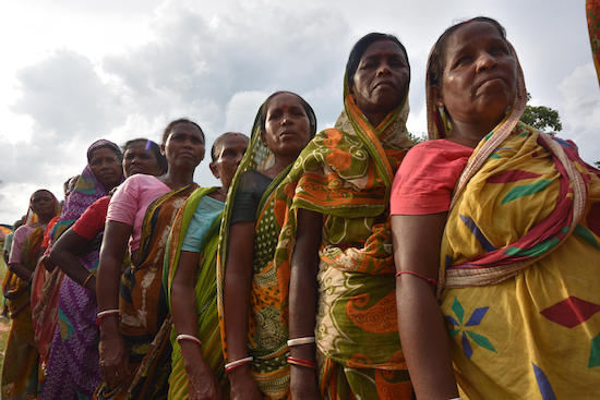 Women have been left behind in terms of being a part of the Indian workforce