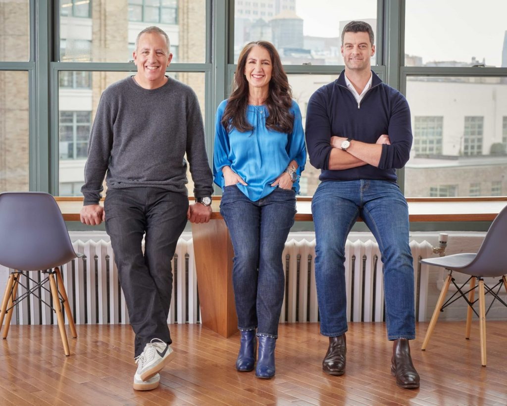 Liza Landsman, Stash's new CEO with its co-founders