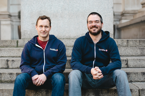 Griffin founders - (left) Allen Rohner, CTO and (right) David Jarvis, CEO