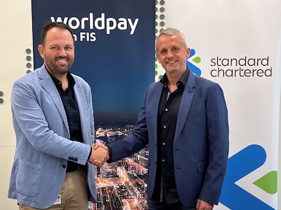 Standard Chartered and Worldpay from FIS partner
