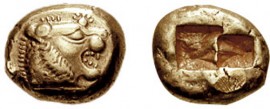 A Lydian coin, 640BC. Will cash go the same way as the dinosaurs?