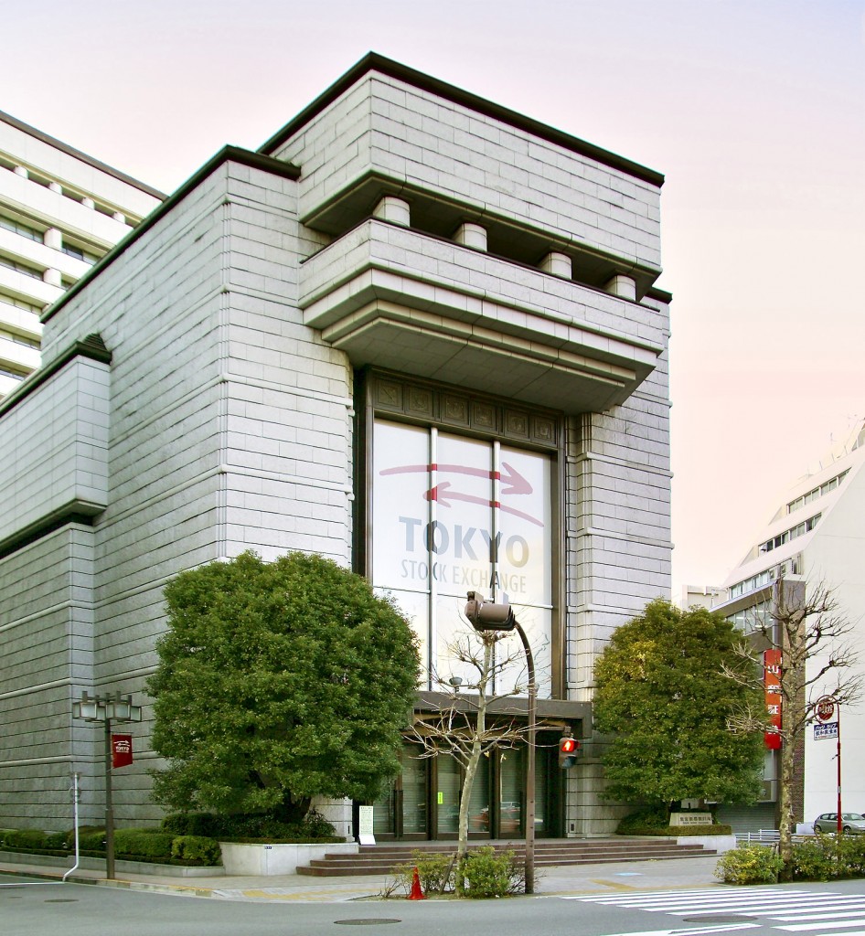 Osaka's equities market has been transferred to Tokyo as part of the new Japan Exchange Group